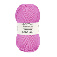 Пряжа Etrofil BABY LUX 100г, 250м (60% бамбук, 40% полиамид) (70366 розовый), 5 мотков