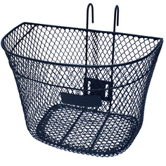 Велокорзина передняя на руль 29x26x22см TBS Go-On LX-050 - Черная