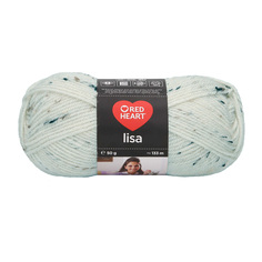Пряжа Red Heart Lisa 50г, 133м (100% акрил) (05688 бежевый твид), 10 мотков