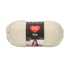 Пряжа Red Heart Lisa 50г, 133м (100% акрил) (06964 светло-бежевый), 10 мотков