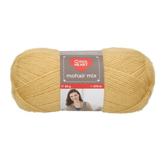 Пряжа Red Heart Mohair Mix 50г, 270м (06944 карамель), 10 мотков