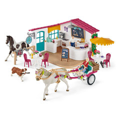 Набор Schleich Horse Club Поездка в карете в кафе Rider 72158