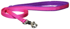 Поводок для собак с защитой для карабина и мягкой анатомической вкладкой до 6 кг Розовый Japan Premium Pet