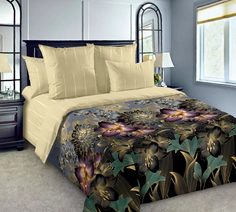 Постельное белье Текс-Дизайн «Призрачные тени 4», сатин (Евро 200х200)