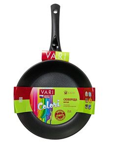 Сковорода литая VARI "Colori" (желтая) CY30126, D26см, антипригарная