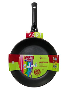 Сковорода литая VARI "Colori" (желтая) CY30122, D22см, антипригарная