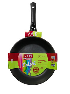 Сковорода литая VARI "Colori" (желтая) CY30124, D24см, антипригарная