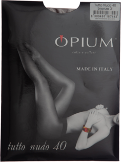 Колготки женские Opium бежевые 3