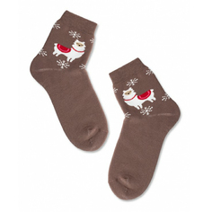 Носки женские Брестские коричневые 23