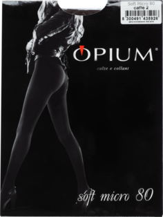 Колготки женские Opium коричневые 2