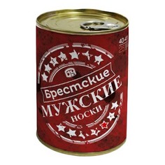 Подарочный набор носков мужских Брестские черных 27