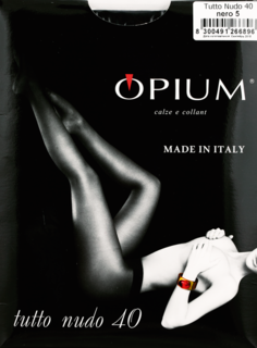 Колготки женские Opium черные 5