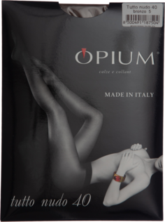 Колготки женские Opium бежевые 5