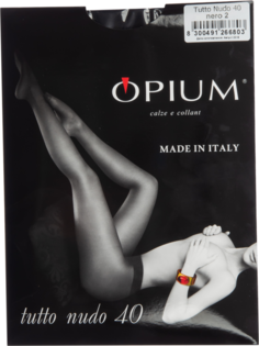 Колготки женские Opium черные 2