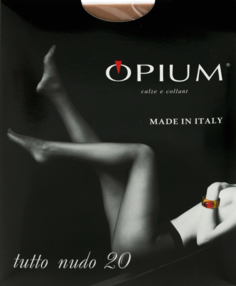 Колготки женские Opium бежевые 2