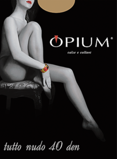 Колготки женские Opium бежевые 2