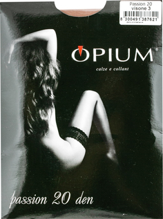 Чулки женские Opium бежевые 3