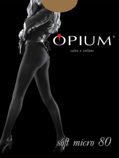 Колготки женские Opium коричневые 5