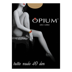 Колготки женские Opium бежевые 2