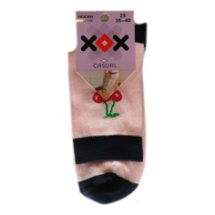 Носки женские ХОХ розовые 25