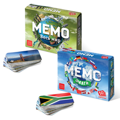 Игровой набор Мемо Весь мир. Флаги Нескучные игры