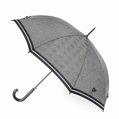 Зонт-трость женский автоматический Fulton L065 серый