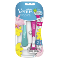 Бритвенный станок Gillette Venus Tropical одноразовый 2 шт