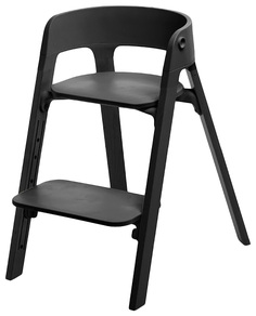 Стульчик для кормления Stokke steps black / black 349706