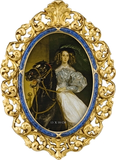 Фоторамка настольная, настенная 20x2x27см Glasar 28-445 ГЛАСАР