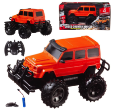 Машинка на радиоуправлении Junfa трюковая Внедорожник 24Ггц 1:14 WD-12429/красный