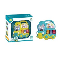 Развивающая игрушка Jialegutoys Автобус 1906248 No Brand