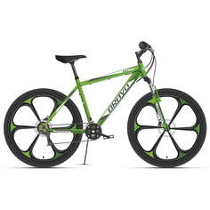 Велосипед Bravo Hit 26 D FW зеленый/белый/серый 2021 18(HD00000323)