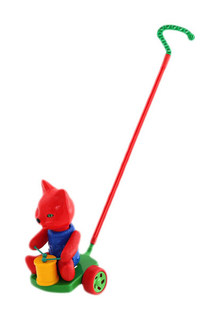 Каталка с барабаном "Котик" Польская пластмасса PL7076