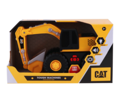 Игрушечная машинка CAT Tough Machines, 26 см, фривил, свет, 7 звуков Т21025