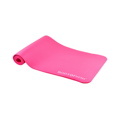 Коврик для фитнеса Body Form BF-YM04 pink 183 см, 15 мм