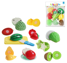 Набор игровой S+S Toys Продукты для резки на липучках 200343972