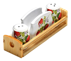 Набор для специй LORAINE Клубника 4 пр. LR (х36)