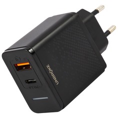Зарядное устройство UNBROKE UN-1 (USB, USB Type-C), чёрный