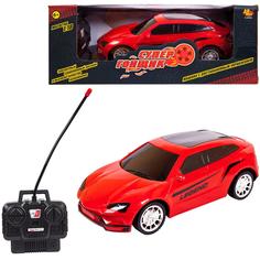 Машинка на радиоуправлении Abtoys Супер Гонщик C-00359/красная