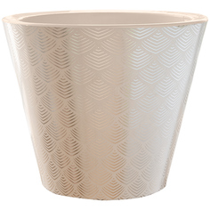 Горшок "Флейк Классик" ВМС КШ9273 пудровый 3 л.