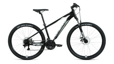 Велосипед Forward Apache 27.5 2.2 D 2022 17" черный/серебристый