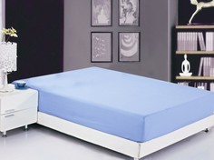 Простынь Valtery на резинке Софткоттон PRMF-1)