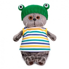 Мягкая игрушка BUDI BASA Басик в шапке Лягушка 19см Ks19-177