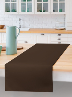 Дорожка на стол sfer.tex 45х140 см коричневый