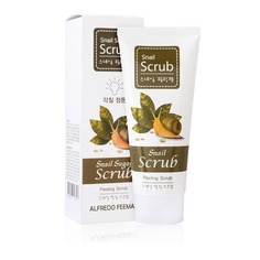 Пилинг-скраб с экстрактами улитки Alfredo Feemas Snail Sugar Scrub