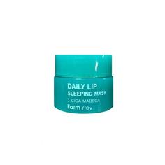 Ночная маска для губ FarmStay Daily Lip Cica Madeca Sleeping Mask