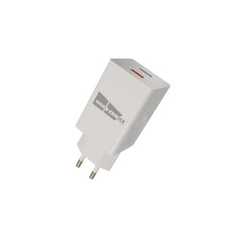 Зарядное устройство Smart 2USB 3.0A QC3.0 для Lighting 8-pin More choice NC55QCi (Black)