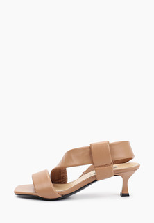 Босоножки женские Marco Bonne` PL21-011PEL бежевые 40 RU