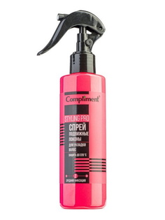 Спрей для волос Compliment STYLING PRO подвижные локоны средняя фиксация 200 мл