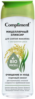 Мицеллярный эликсир для снятия макияжа Compliment с экстрактом риса 400 мл